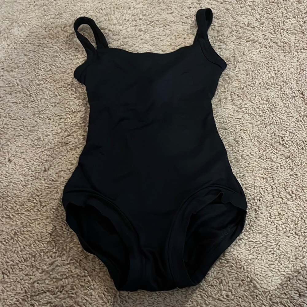 Black Natalie Dancewear Leotrad